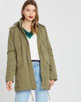 Thumbnail for your product : MinkPink Military Anorak Jacket
