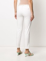 Thumbnail for your product : Liu Jo Belted Slim-Fit Trousers