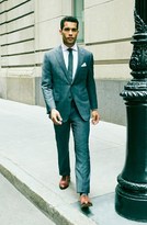 Thumbnail for your product : Hickey Freeman Classic Fit Grey Worsted Wool Suit