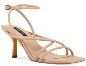 Nude Strappy Sandals - ShopStyle