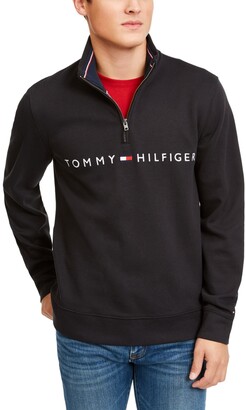 tommy hilfiger quarter zip pullover