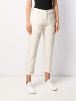 Thumbnail for your product : YMC cropped straight-leg jeans