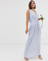 Thumbnail for your product : Club L London slinky cowl back bridesmaid maxi dress