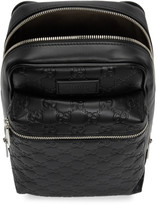 Thumbnail for your product : Gucci Black Signature Messenger Bag