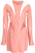 Thumbnail for your product : Thierry Mugler x The Webster sheer-panel mini dress