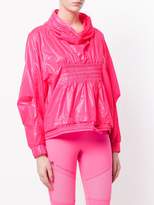 Thumbnail for your product : adidas by Stella McCartney gathered waist hoodie