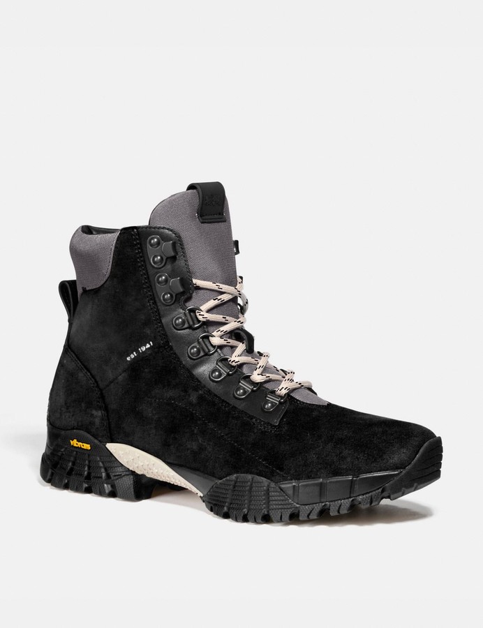 coach urban signature hiker boots