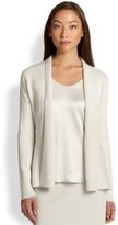 Thumbnail for your product : Eileen Fisher Silk/Cotton Peplum Jacket