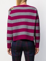 Thumbnail for your product : Twin-Set Floral Embroidered Knit Jumper