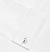 Thumbnail for your product : Dunhill Silver-Plated Horse Cufflinks