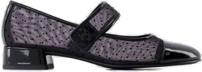 Tory Burch Mesh Mary Jane Heeled Ballet Shoes