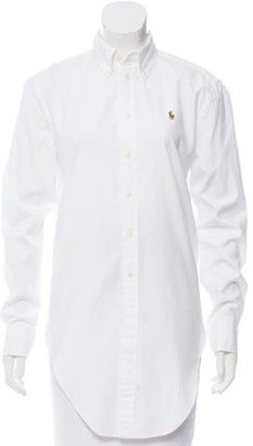 Ralph Lauren Long Sleeve Button-Up Top