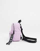 Thumbnail for your product : adidas trefoil logo mini backpack in lilac