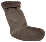 Thumbnail for your product : Hunter grey moss cable cuff tall socks