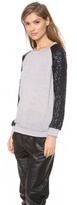 Thumbnail for your product : T-Bags 2073 Tbags Los Angeles Sequin Sleeve Sweater