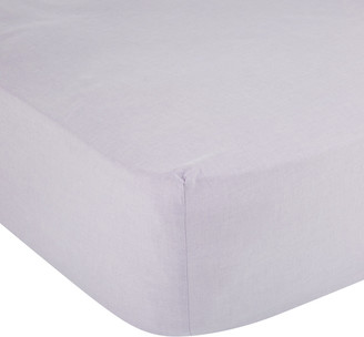 Ralph Lauren Home Pinpoint Oxford Lavender Fitted Sheet