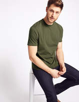 Thumbnail for your product : Marks and Spencer Slim Fit Pure Cotton T-Shirt with Cool Comfort