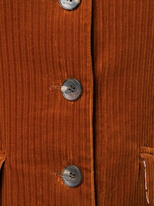 Etro Corduroy Button-Up Dress