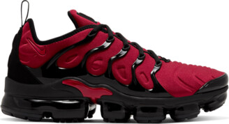 vapormax plus red and white