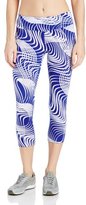 Thumbnail for your product : Calvin Klein Performance Women's Twist and Turn Print Capri