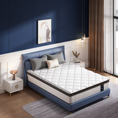 Serweet 10" Memory Foam Hybrid Medium Firm Mattress