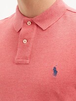 Thumbnail for your product : Polo Ralph Lauren Custom Slim-fit Cotton-pique Polo Shirt - Dark Pink