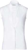 Thumbnail for your product : Paco Rabanne Cotton Sleeveless Shirt with Deep V-Neckline Gr. FR 38