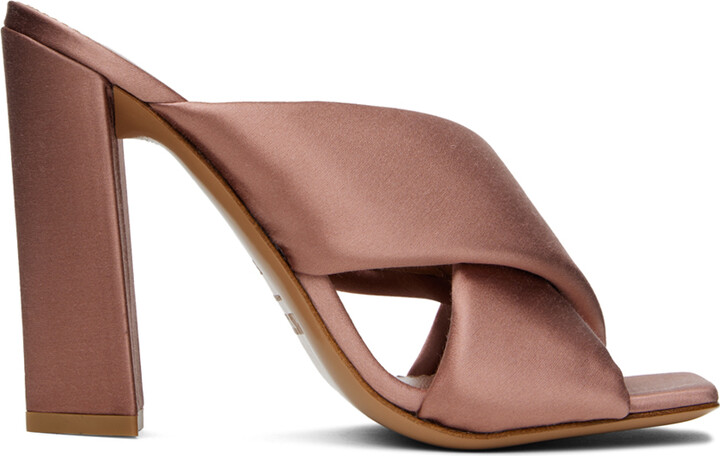 Paris Texas Pink Dafne Heeled Sandals