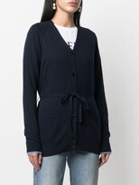 Thumbnail for your product : Aspesi V-neck belted cardigan