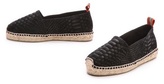 Thumbnail for your product : Penelope Chilvers Sueded Snake Espadrille Flats