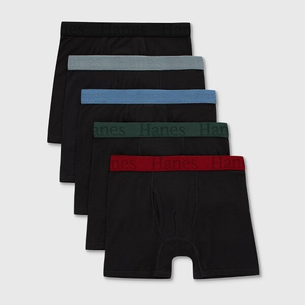Hanes Boys' Comfort Flex Fit Sport Ringer Boxer Briefs, Multiple Packs  Available (Assorted) Men's Underwear - ShopStyle