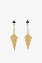 Thumbnail for your product : Nicole Romano Tri Pave Bar & Spear Earring P