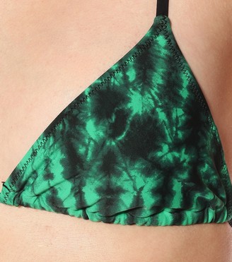 Tropic Of C Praia tie-dye bikini top