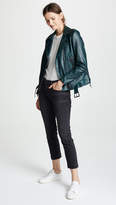 Thumbnail for your product : Nour Hammour Republique Leather Jacket