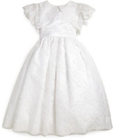 Thumbnail for your product : Joan Calabrese Little Girl's Two-Piece Lace Dress & Cropped Bolero Set