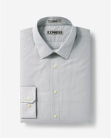 Thumbnail for your product : Express fitted micro print dress shirt