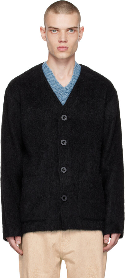 Our Legacy Black Mohair Cardigan - ShopStyle