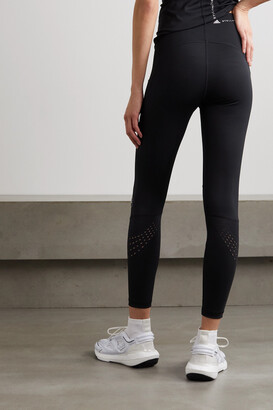 adidas by Stella McCartney + Net Sustain + Parley Truepurpose Perforated  Recycled Stretch Leggings - Black - ShopStyle