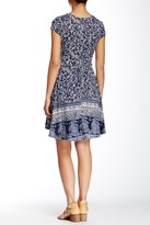 Thumbnail for your product : Angie Short Sleeve Printed Dress