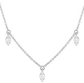 Thumbnail for your product : Dana Rebecca Designs 14kt white gold Sophia Ryan station diamond necklace