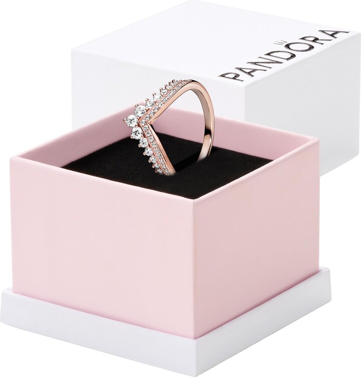 Pandora Teardrop Ring Pandora Princess Wishbone Ring Pandora Heart