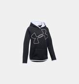 Thumbnail for your product : Under Armour Girls' Armour Fleece® Jumbo Logo Hoodie