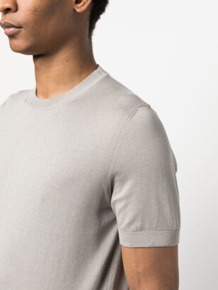 Fedeli fine-knit cotton T-shirt