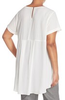 Thumbnail for your product : Vince Camuto Plus Size Women's High/low Short Sleeve Blouse