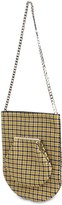 Thumbnail for your product : Victoria Beckham Round Wallet Wool Tweed Shoulder Bag