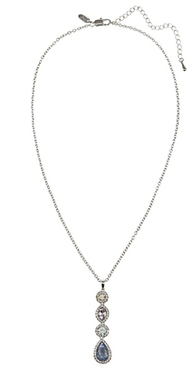 Marks and Spencer M&s Collection Platinum Plated Pendant Necklace