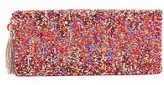 Thumbnail for your product : Santi Melange Beaded Foldover Clutch