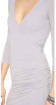 Thumbnail for your product : James Perse Skinny Wrap Tuck Dress