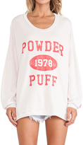 Thumbnail for your product : Rebel Yell Powder Puff Strokes Warm Up Sweatshirt