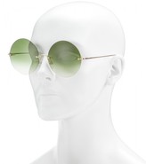 Thumbnail for your product : Victoria Beckham Feather Round Large sunglasses
